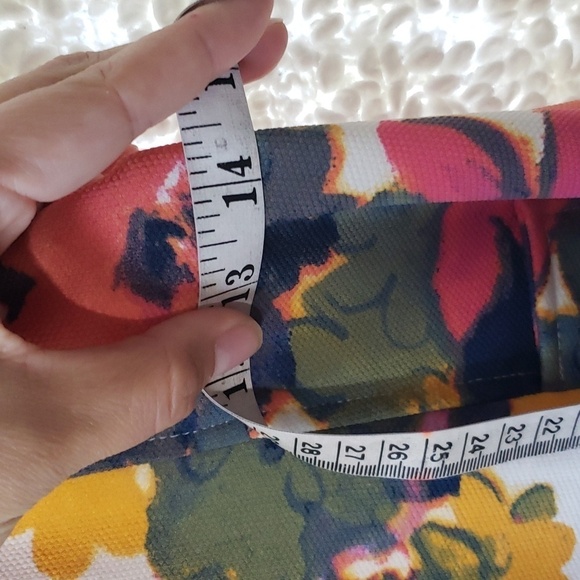 Donna morgan floral aline dress with pockets size 6 - Picture 12 of 13